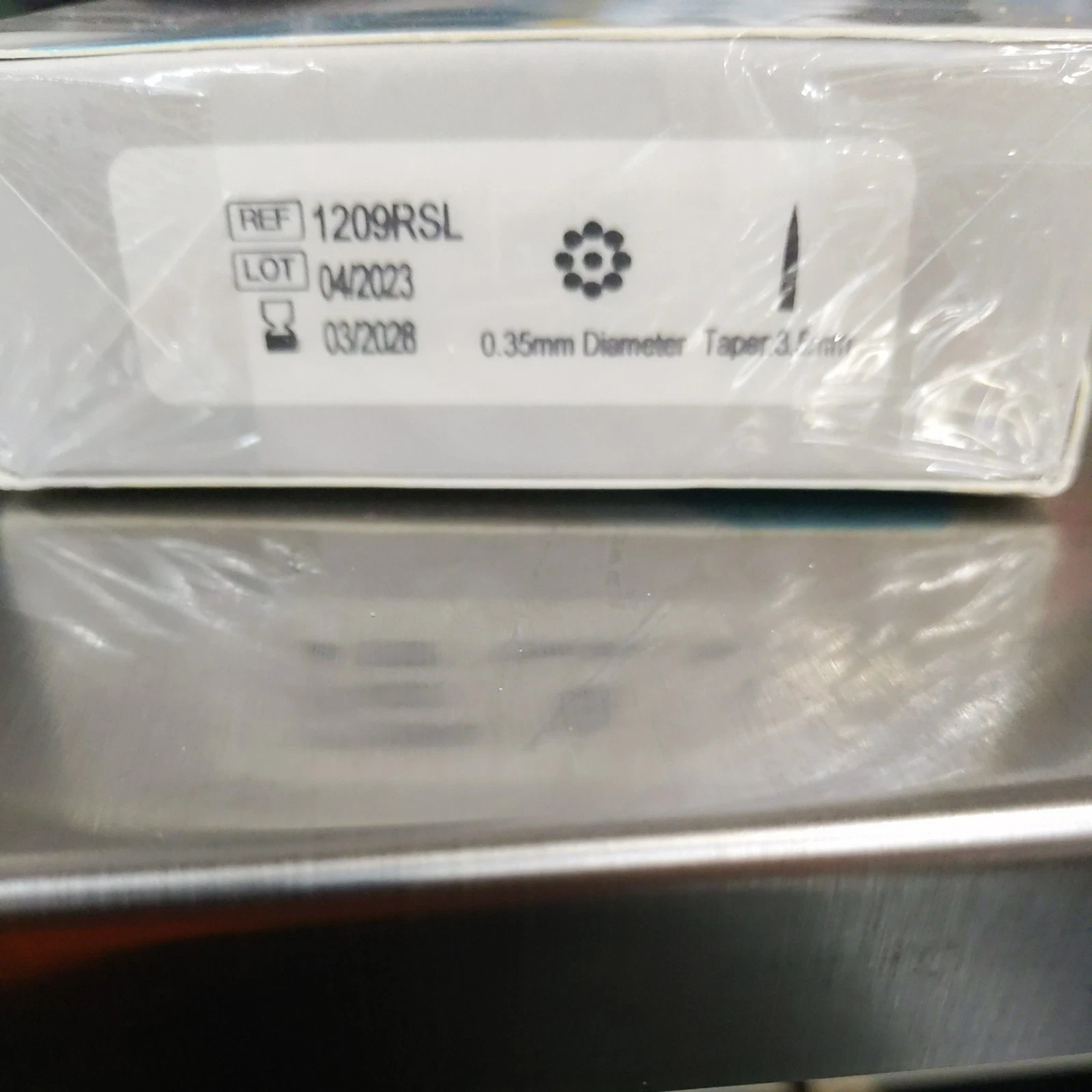 JCONLY Vetar Needle Cartridges 20pcs 0.35mm Diameter 3.5mm Taper Exp 03/28 #67 - product detail image 2