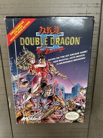 Double Dragon II 2 - Nintendo NES - Originale autentico - completo con manuale