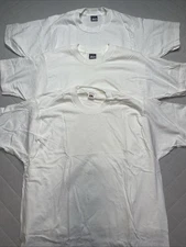 Vintage BVD Crew Neck Shirt White Mens Medium Fruit Of The Loom Medium