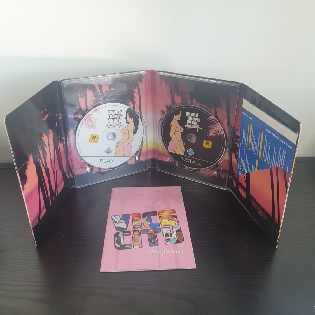 GTA Grand Theft Auto Vice City für Windows PC 98|2000|ME|XP 2-Discs
