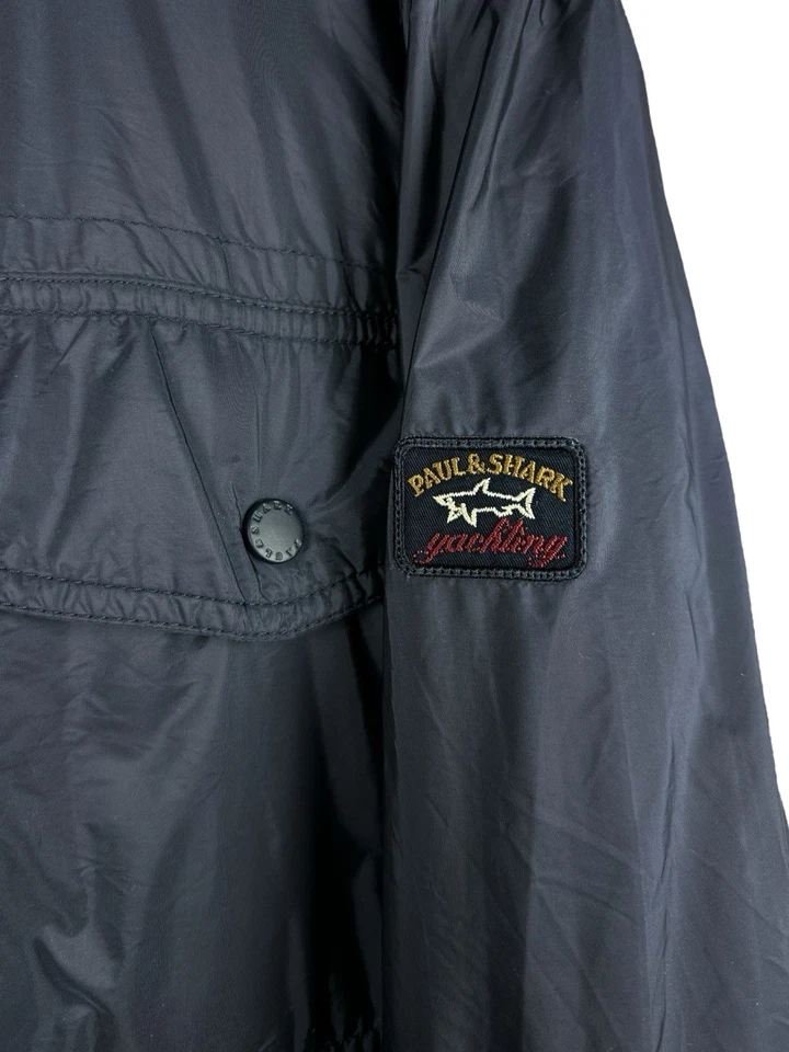 Chaqueta de nailon Paul & Shark para hombre azul marino cremallera completa hecha en Italia para hombre talla XXL Foto 4 de 4