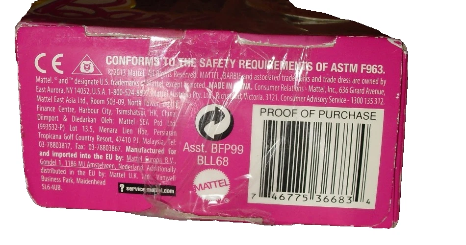 NUEVO Life In The Dreamhouse Barbie Detective 2013 Mattel BLL68 caja dañada ¡RARO! Foto 4 de 4