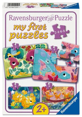 Kinderpuzzle 2, 4, 6, 8 Teile - Dino-Freunde | Spiel | 12004249 | Deutsch | 2026