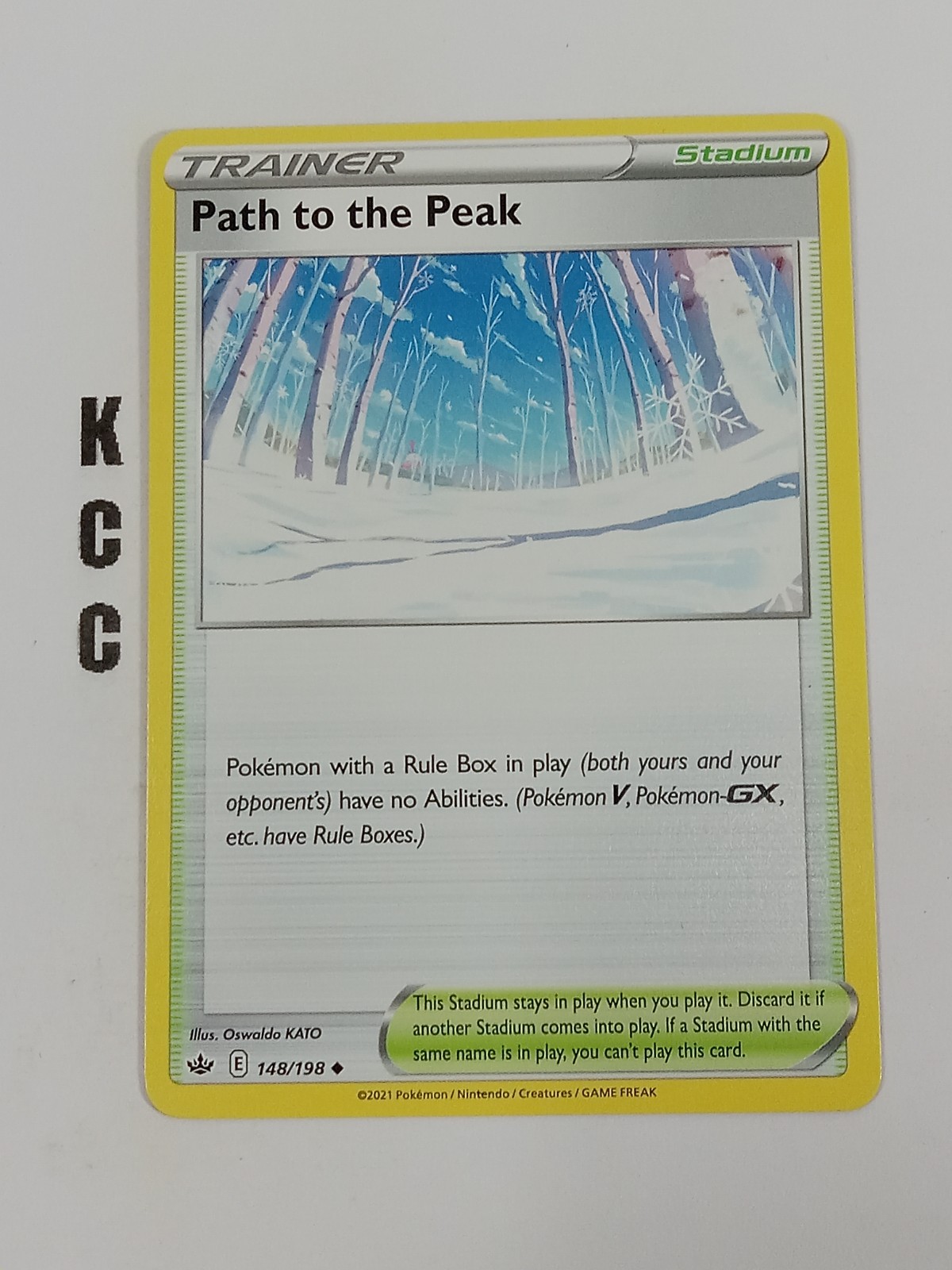 Path to the Peak 148/198 Regular Chilling Reign Pokemon TCG
