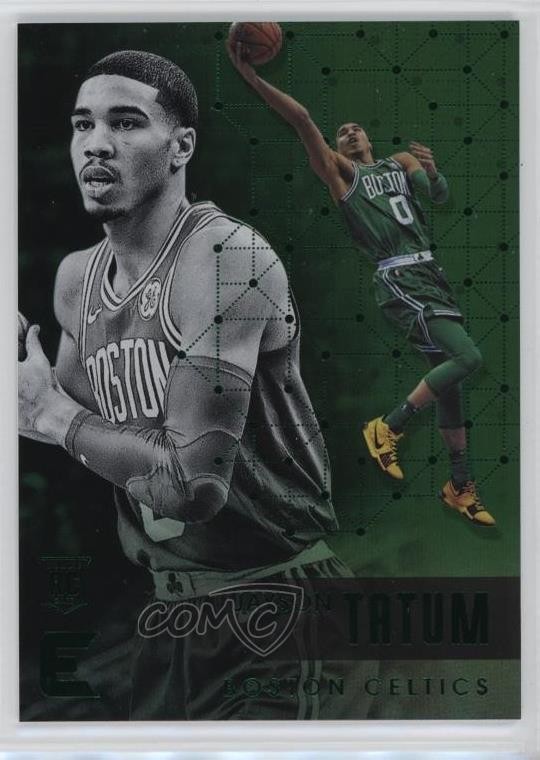 2017-18 Panini Essentials Green Jayson Tatum #129 Rookie RC 1p3t