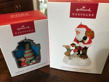 NEW 2022~HALLMARK SANTA'S FOREST FRIENDS Magic~LIGHT & SOUND PLUS COOKIE CUTTER