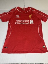 Liverpool FC 2014/2015 Home Football Shirt Soccer Jersey Warrior Men's Size S
