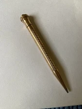 Vintage WAHL EVERSHARP Gold Filled PROPELLING PENCIL Gold Filled HANGING RING