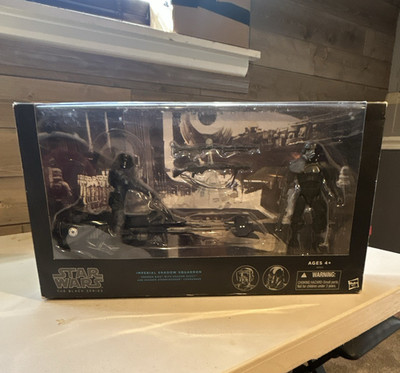 Hasbro Star Wars The Black Series Imperial Shadow Squadron Shadow Scout Set NIB