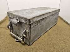 caisse outils mitrailleuse Hotchkiss WW1 French toolbox wood box MG case