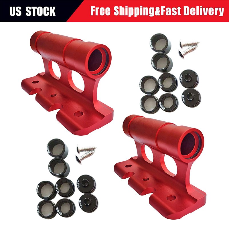 2x Bike Front Fork Mount Quick Release Car Carrier Aluminum Alloy With 4 Adapter
