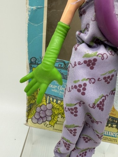 Kenner Strawberry Shortcake Sour Grapes & Pet Hregs 1982 de colección caja dañada - Imagen 4 de 23