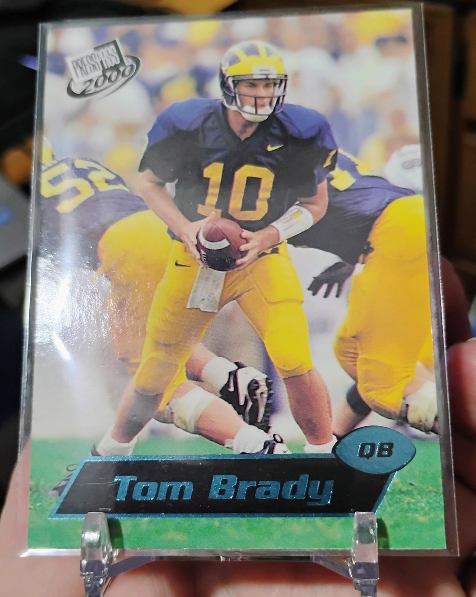 2000 Press Pass Tom Brady #37 Blue Torquers (RC) Parallel Rookie *Rare*  "Goat" | eBay