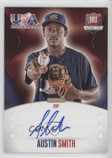 2014 USA Baseball Box Set 18U National Team Signatures Austin Smith Auto 0w8