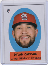 2021 Topps Archives - 1963 Topps Peel-Offs Dylan Carlson #69PO-5 (RC) 
