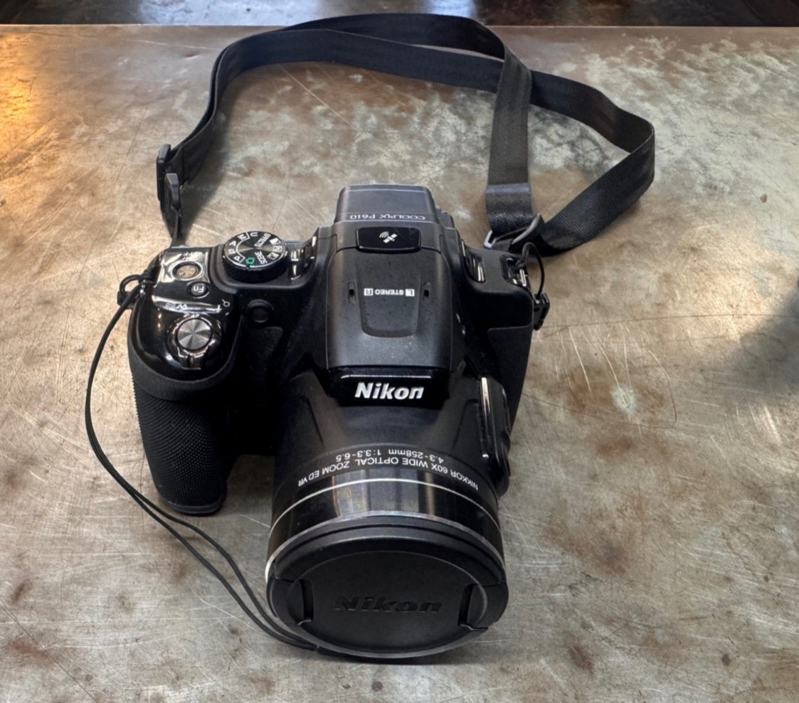Nikon Coolpix P610 with Nikkor 60x Wide Optical Zoom ED VR