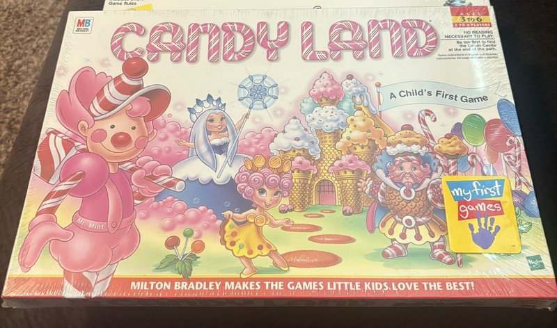 1998 Candy Land Board Game Sealed