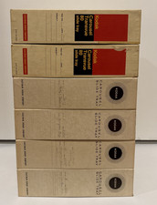 Kodak Carousel Transvue 80 Slide Tray w/ Original Boxes Lot of 6