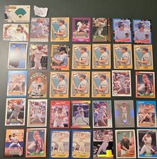 John Kruk 36 card lot, San Diego Padres, Philadelphia Phillies, ALL KRUK