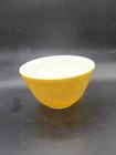 Vtg PYREX 401 Corning USA 1.5 pint 750ml Mixing Bowl Butterfly Gold