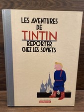 TINTIN Au Pays des soviets colorisée 2017 Numéroté Édition Luxe Avec Planche