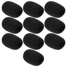 10 Pcs Mic Covers Microphone Wind Screens Protection Lavalier Protective Case