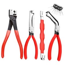 Oebruel 4PCS Electrical Disconnect Pliers, Automotive Electrical Connector