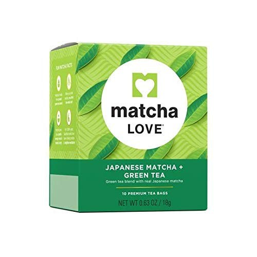 Matcha Love Premium Japanese Green Tea, 0.63 Ounce - 10 Count