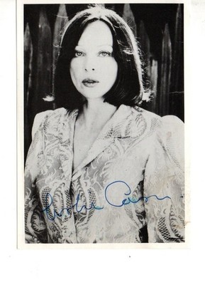 Leslie Caron französische Schauspielerin signed 6x4 s/w Promo Foto handsigniert