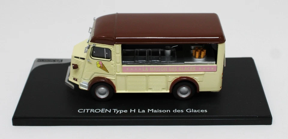 Camión de helados Citroen tipo H Eligor 101546 (La Maison Des Glaces) sin usar, en caja 1:43 '05 Foto 3 de 4