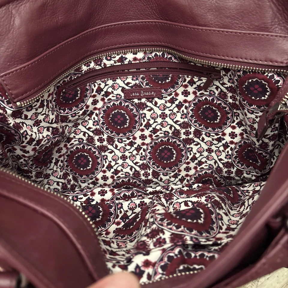 Cartera de cuero Vera Bradley con bolsa antipolvo nueva con etiquetas Foto 2 de 4