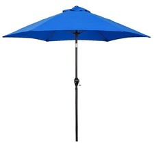 MARCH PRODUCTS - 9'RD TILTING ALUMINUM ASTELLA PATIO UMBRELLAS - PACIFIC BLUE