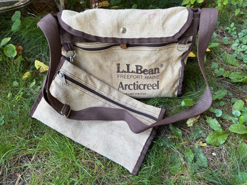 Vtg L.L. Bean Arcticreel Wet Creel Self Cooling Bag Athalon fishing fish trout