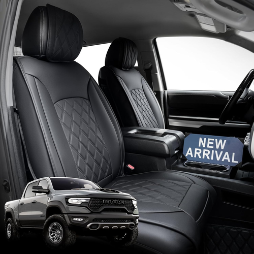 Super Cover® for Dodge Ram Seat Covers 2002-2023 2024 1500, 2010-2023 2024 2500/ - Picture 7 of 12