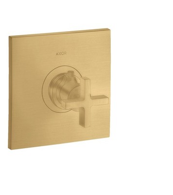 Hansgrohe Thermostat Concealed Axor Citterio 39716250 Brushed Gold Optic