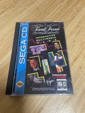 Trivial Pursuit Interactive Multimedia Game for Sega CD - Virgin - Pre Owned