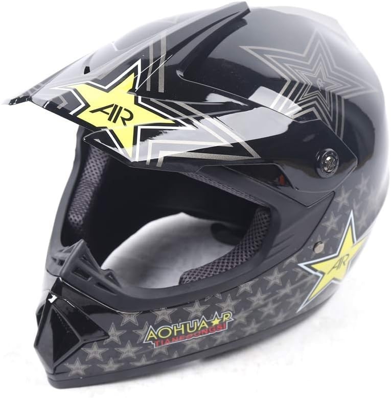 Youth Kids Motocross Full Face Helmet with Gloves Goggles DO
