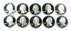 *1998 S PROOF WASHINGTON QUARTER LOT OF 10 TOTAL COINS* NR #C1902