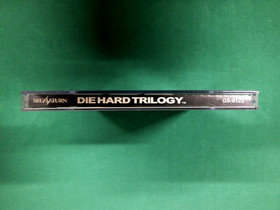 Sega Saturn - Die Hard Trilogy - spine card, postcard, leaflet. JAPAN. SS. 17257