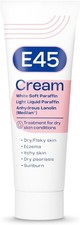 Image of E45 Cream 50 g Itch Relief Dermatological Skin Dry Care Moisturiser Cream