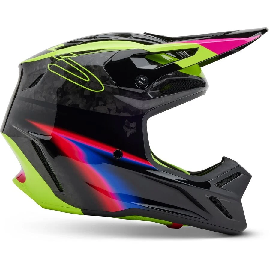 Fox Racing 2025 V3 RS Carbon Helmet - Energy - Image 2 of 2