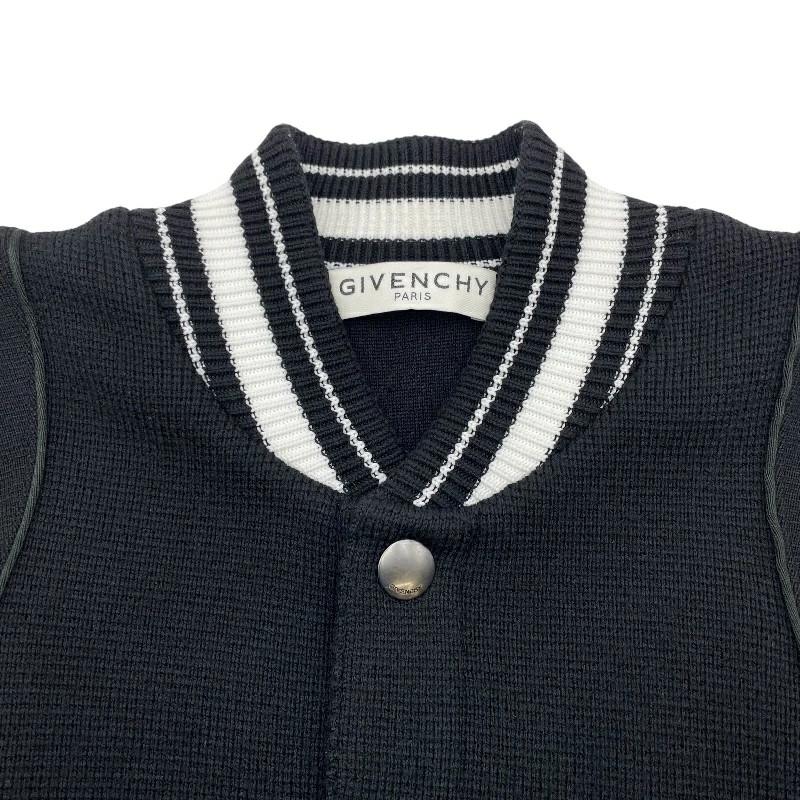 Givenchy Logo Patch Knit Teddy Blouson Bm00D04Y1L… - image 3