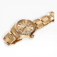 Rolex Ladies Datejust 26 mm 18K Yellow Gold Automatic Watch 6917 Circa 1974 5