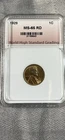 1929 Lincoln Wheat Cent Graded/Uncirculated  RD