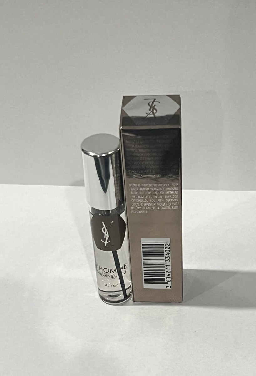 Ysl L'Homme ULTIME 10ml EDP Spray Mini For Men New In Box