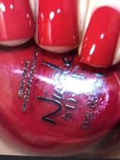 6 X WHOLESALE  NICOLE BY OPI NAIL  POLISH RED   "AMERICAN AS APPLE PIE" NEW