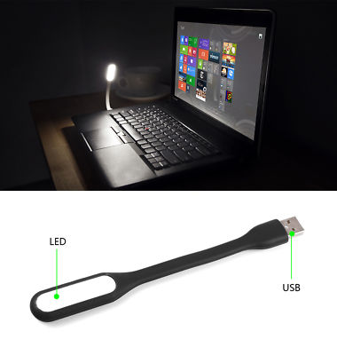 Portable Mini Flexible LED Light USB Lamp for Computer Laptop Keyboard Reading
