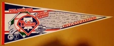 PHILADELPHIA PHILLIES 1993 NATIONAL LEAGUE CHAMPIONS MLB 12 by 30 PENNANT