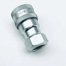 EATON HYDRAULIC QUICK CONNECT HOSE COUPLING 5601-6-6S, 3/8"SIZE, STEEL, FEMALE