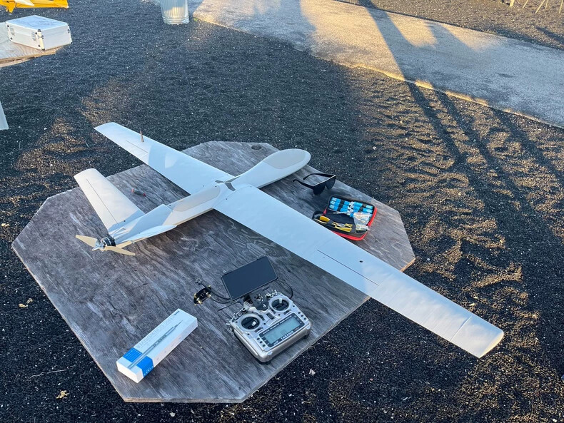 3D Printed Remotely piloted aircraft fixed-wing Meter Titan